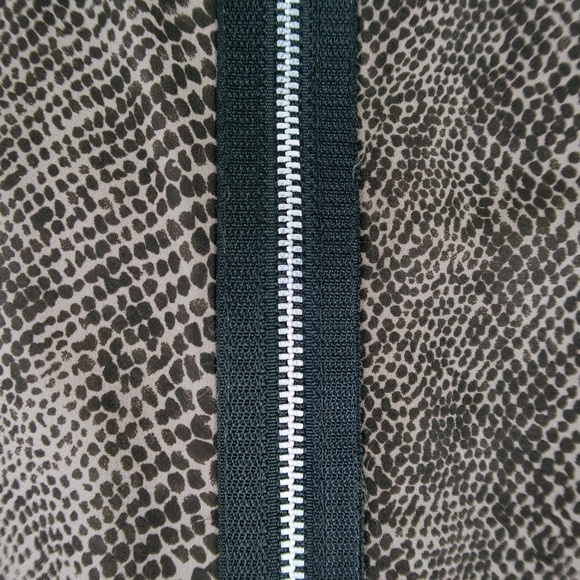 TOPSHOP - Brown Python Drapery Dress - Picture 8 of 8